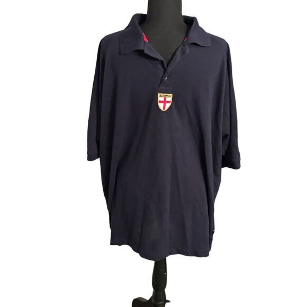 England 04 For‎ 100% England Supporters Polo/Golf Shirt, Men's Size XXL